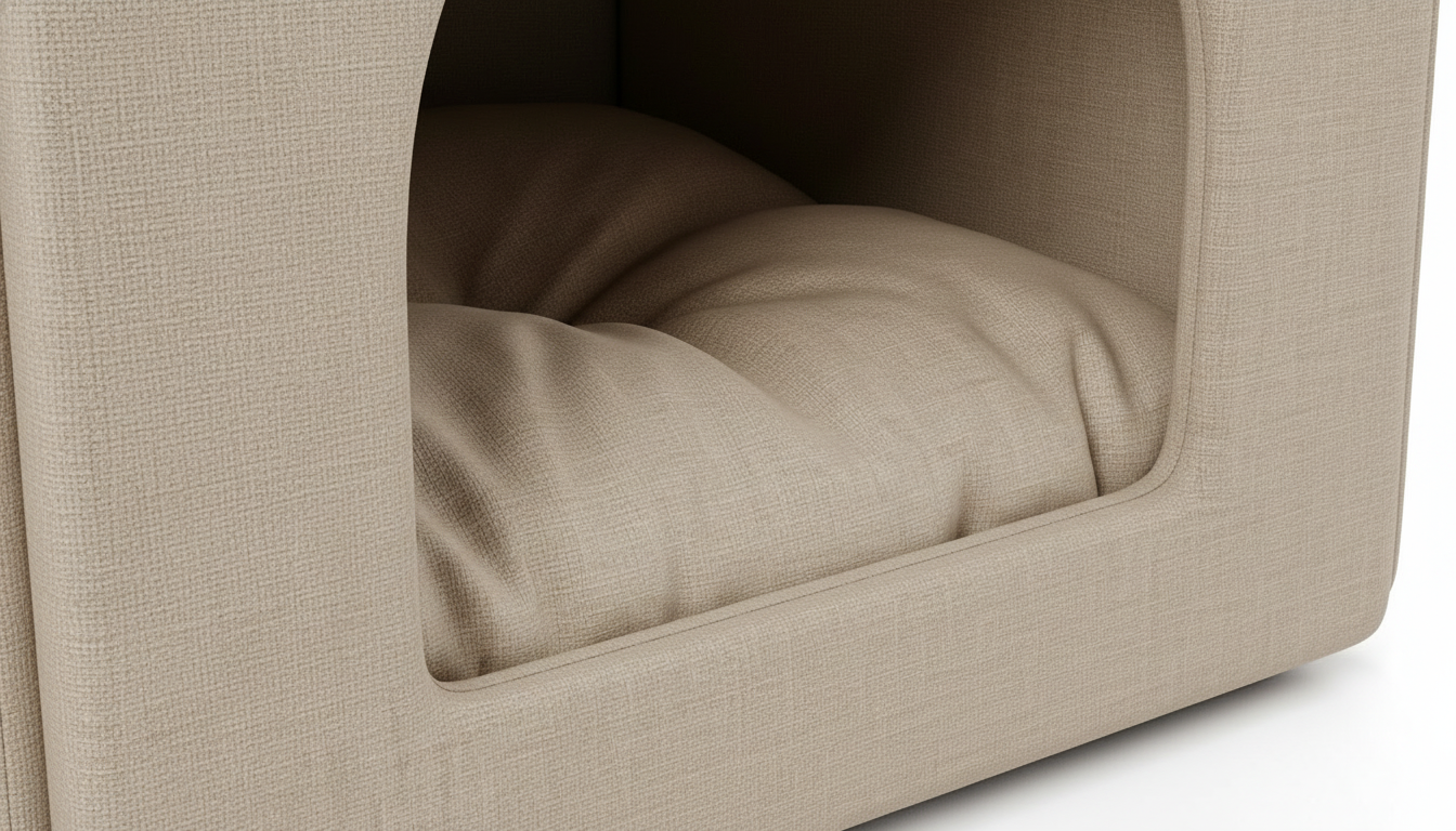 Premium Indoor Pet House Bed – Soft, Washable & Cozy Pet Bed - Image 3