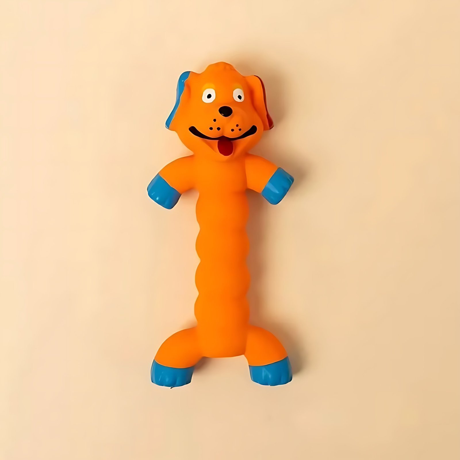 Durable Latex Squeaky Dog Toy – Interactive Chew Toy for Puppies & Small Dogs - Image 5