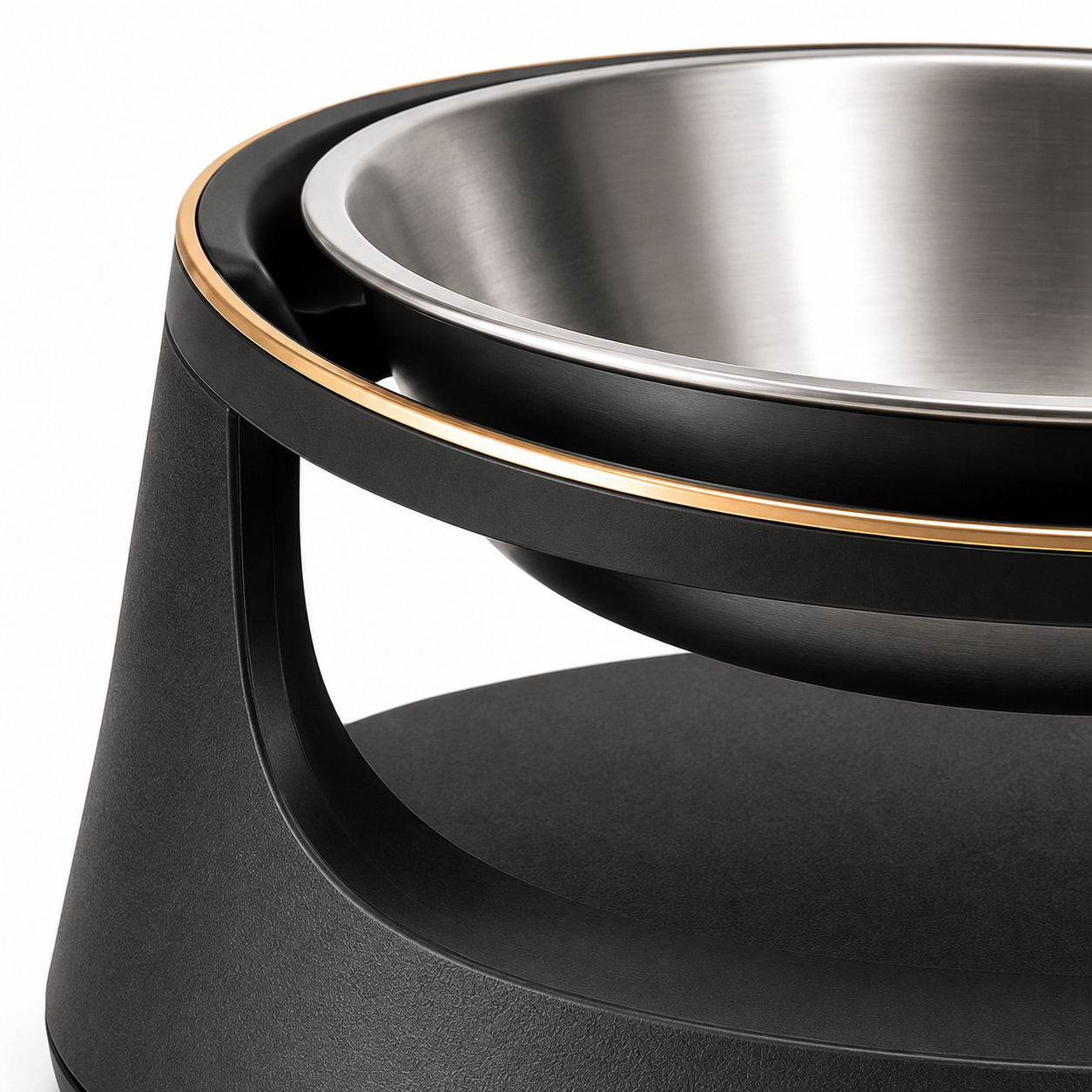 Elevated Pet Feeding Bowl with Open Support Frame - Image 4