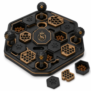 Honeycomb Interactive Pet Puzzle Board