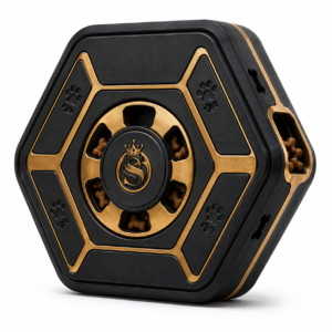 Hexagonal Interactive Treat Puzzle for Dogs