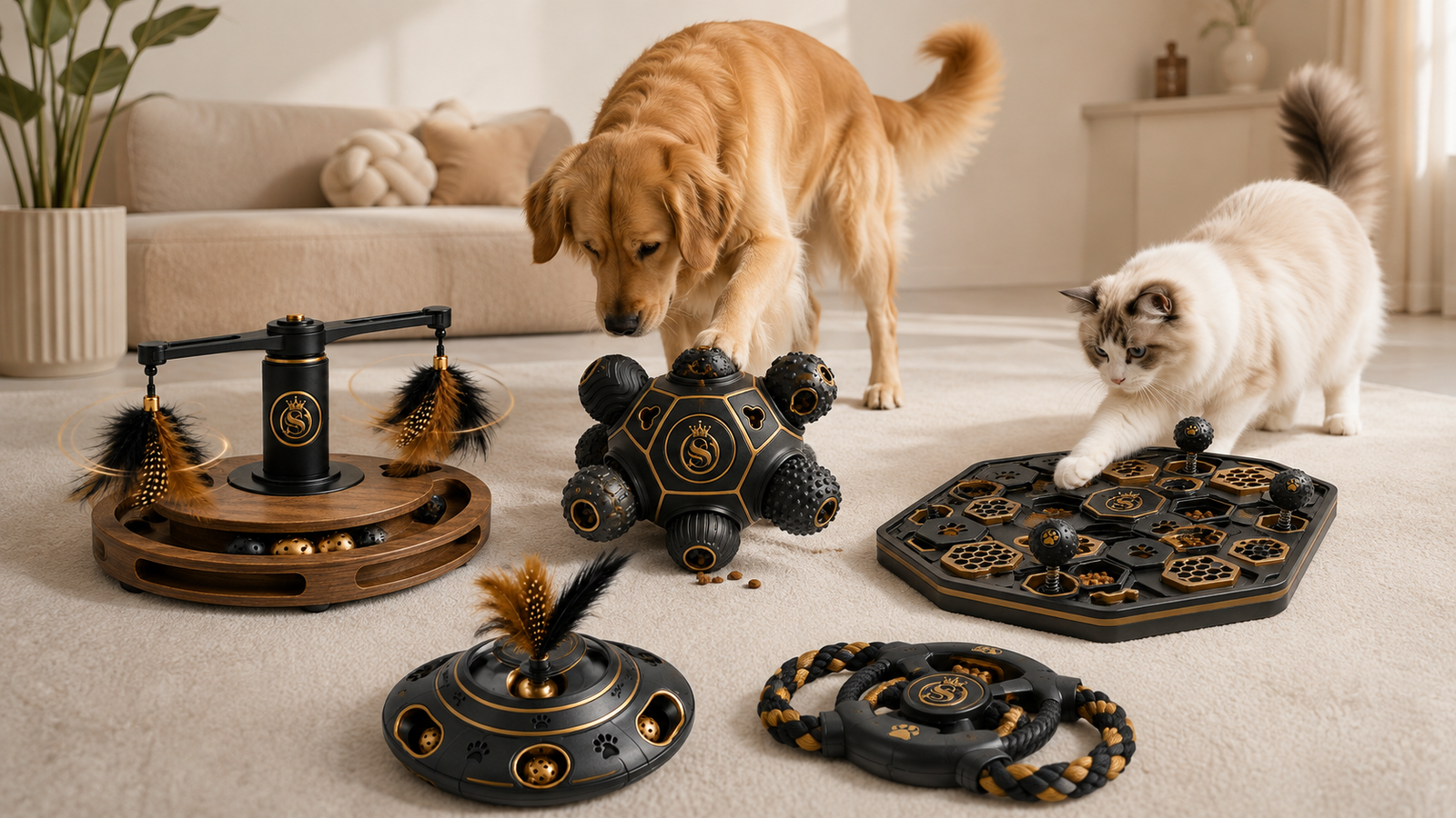 Dog toys collection