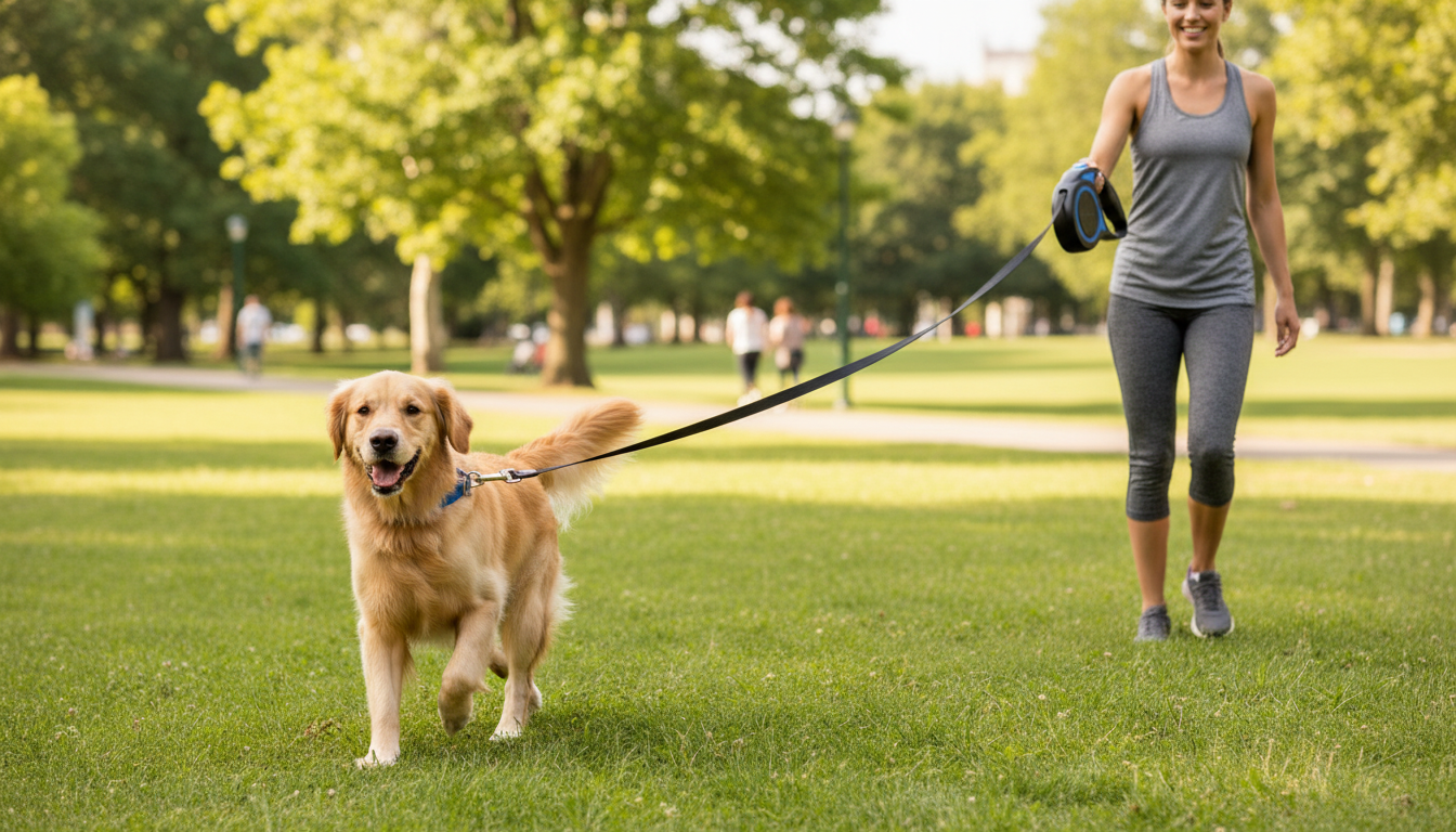 Retractable Dog Walking Lead – Heavy Duty Extendable Leash 5m / 8m - Image 10